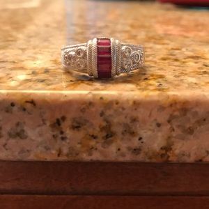 Judith Ripka Ruby Ring